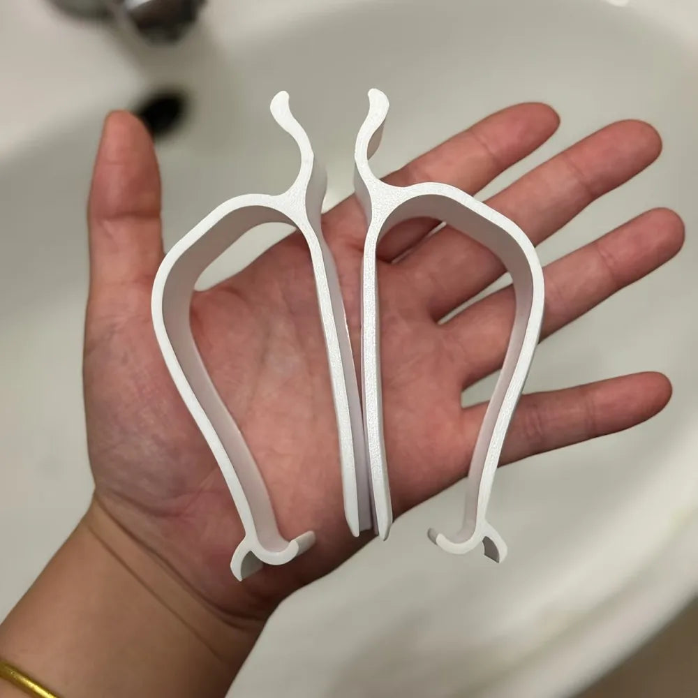 2-Pack Toilet Seat Stabilizer – Non-Slip Alignment Fix