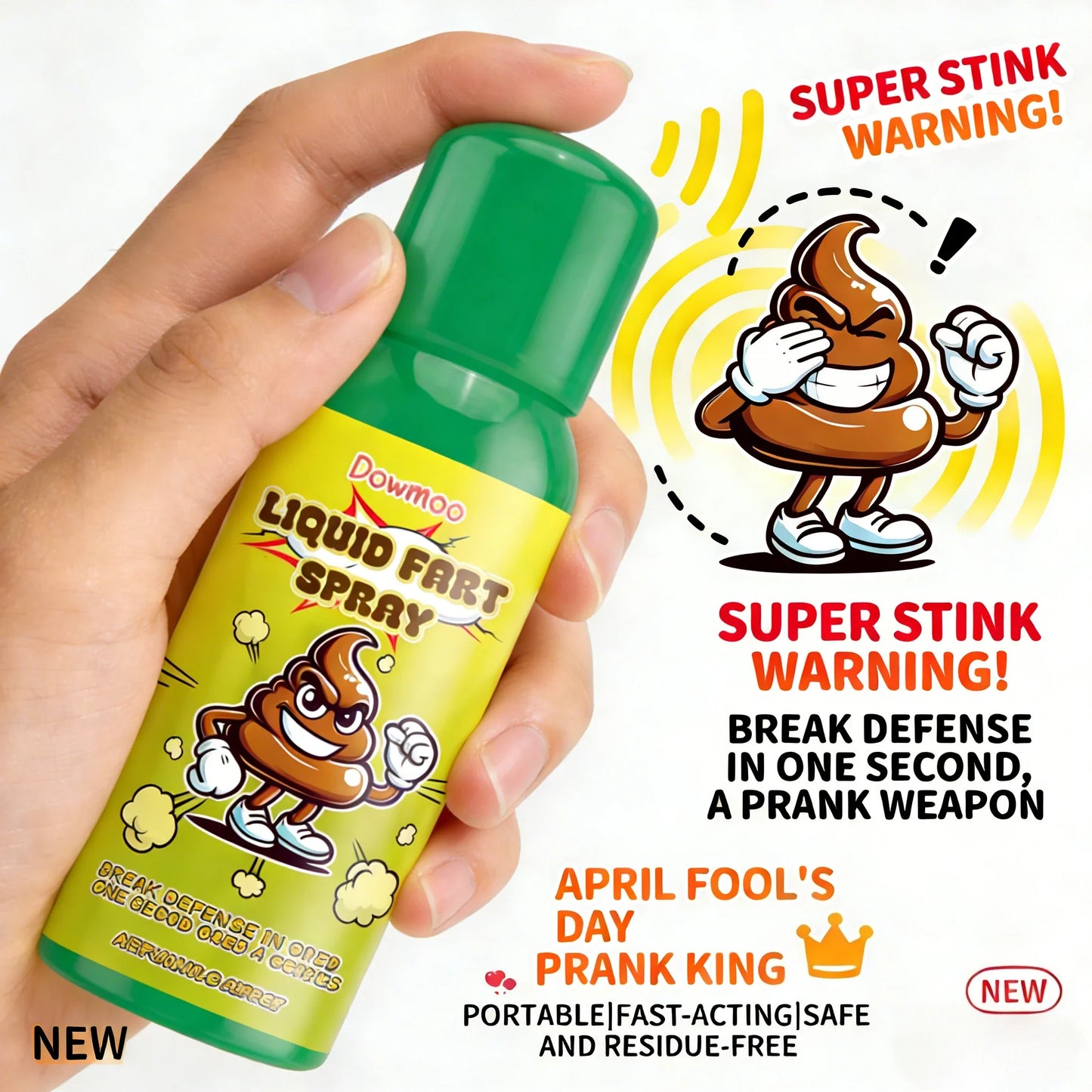 Fart Stink Spray Prank Gag Gift – 100ml Novelty Joke Bottle