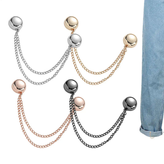 Magnetic Clothing Clips – Pinless Brooch Clips for Women (4pc) Magnetic Clothing Clips Peaceful Pleasures Health and Wellness