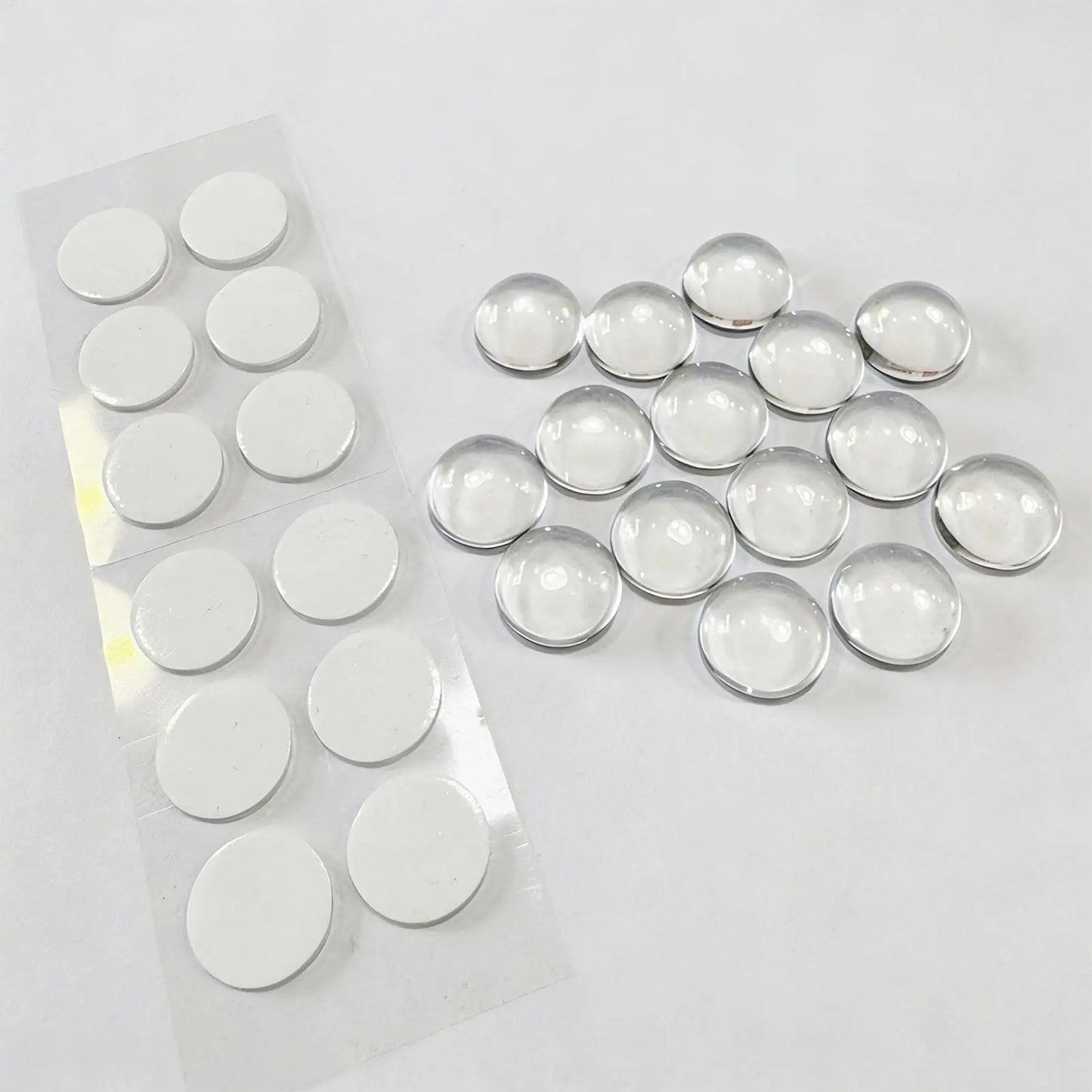 Clear Keyboard Key Caps for Long Nails – 32 Transparent Stickers