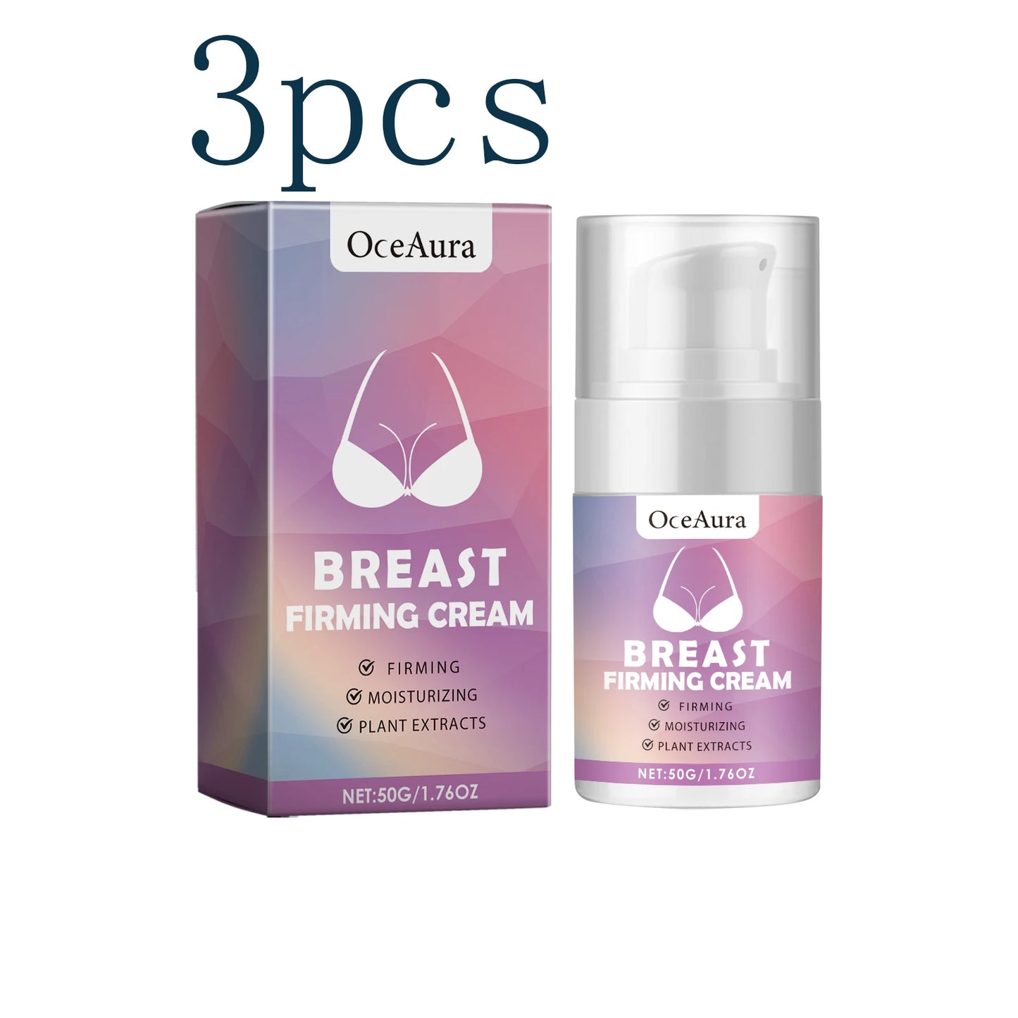 OceAura Breast Firming Cream – Lifting & Moisturizing, 50g