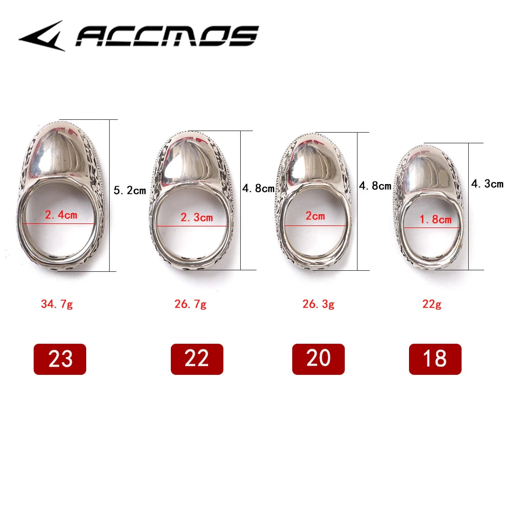 Archery Hand Finger Ring Protector Guard Thumb Tool Buckle Hunting