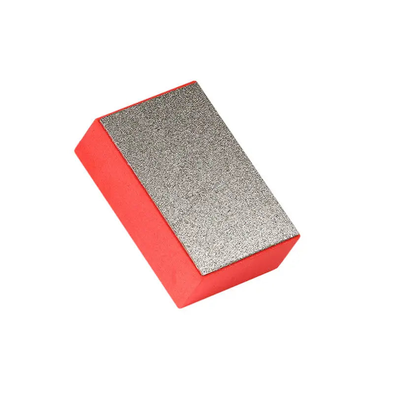 60/100/200/400# Diamond Hand Polishing Pads Tile Glass Abrasive Grinding Block Pad Stone Abrasive Sanding Disc Polisher Tool Peaceful Pleasures Health and Wellness Red 100 Other