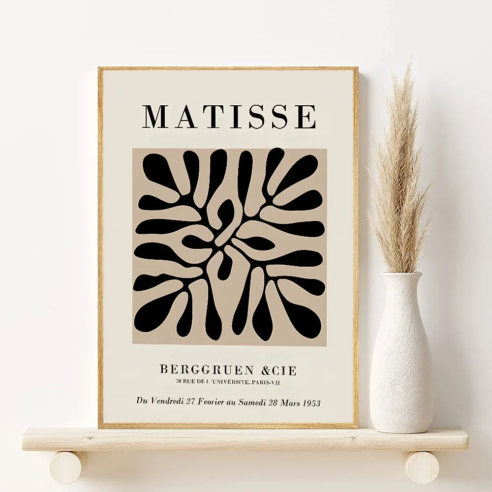 Abstract Bohemian Canvas Wall Art Poster | Aesthetic Home Décor Canvas Wall Art Peaceful Pleasures Health and Wellness