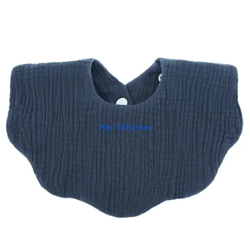 Baby Bandana Bib Burp Cloth | Soft Cotton Drool Scarf 0–18M