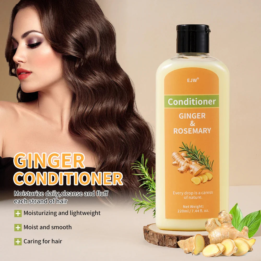 Ginger Shampoo & Conditioner Set for Thinning Hair | Men & Women