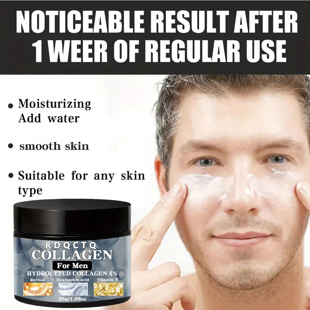 Men's Retinol & Collagen Firming Face Cream – 60g Moisturizer