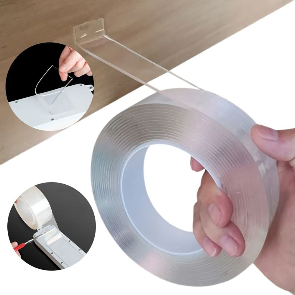 Nano Double Sided Tape – Reusable, Waterproof & Removable