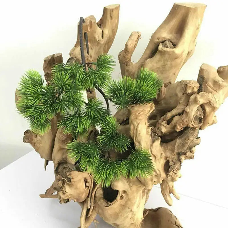 Plastic Artificial Plant Fake Pine Branch Personal Courtyard Shopping