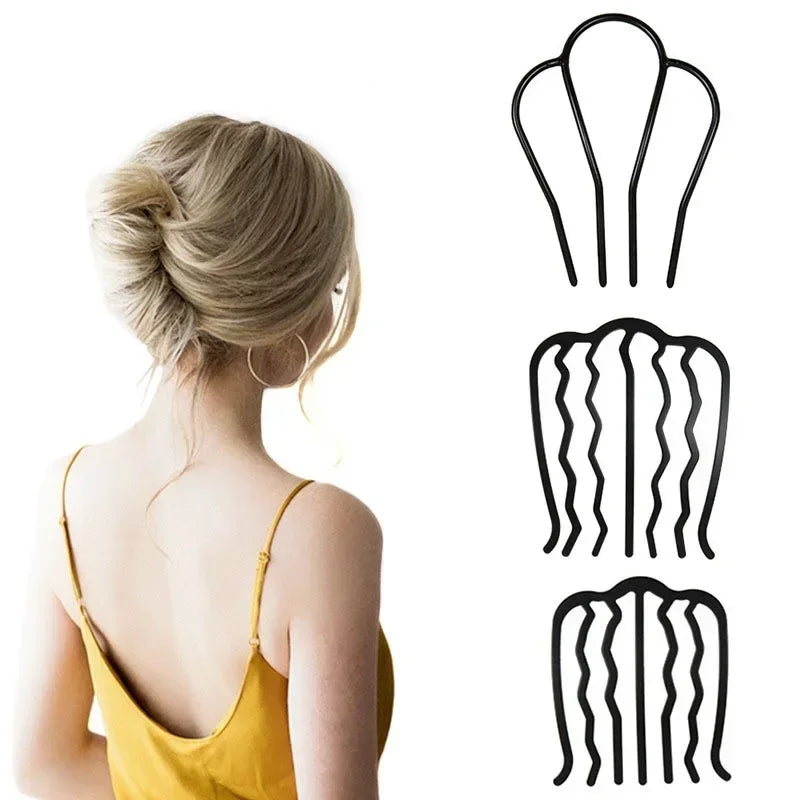 Korean Braiding Twist Fork Hair Clip & Hairpin Comb