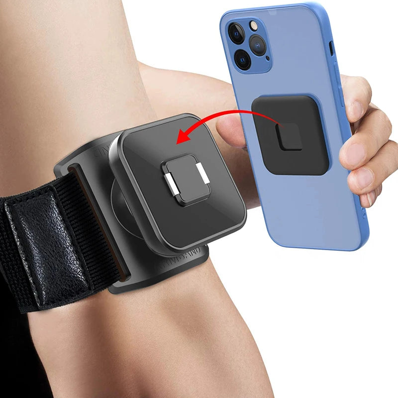 Detachable Rotatable Mobile Sport Bag For Phone For Running Sports Bags mp3/mp4 Bags For Jogging Armband Cell Phone Wrist Strap Peaceful Pleasures Health and Wellness