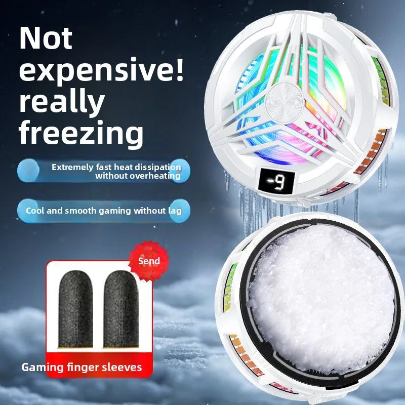 phone cooler gaming portable fan magnetic mobile cooler cell phone cooler radiator phone radiator fan to cool the mobile Peaceful Pleasures Health and Wellness