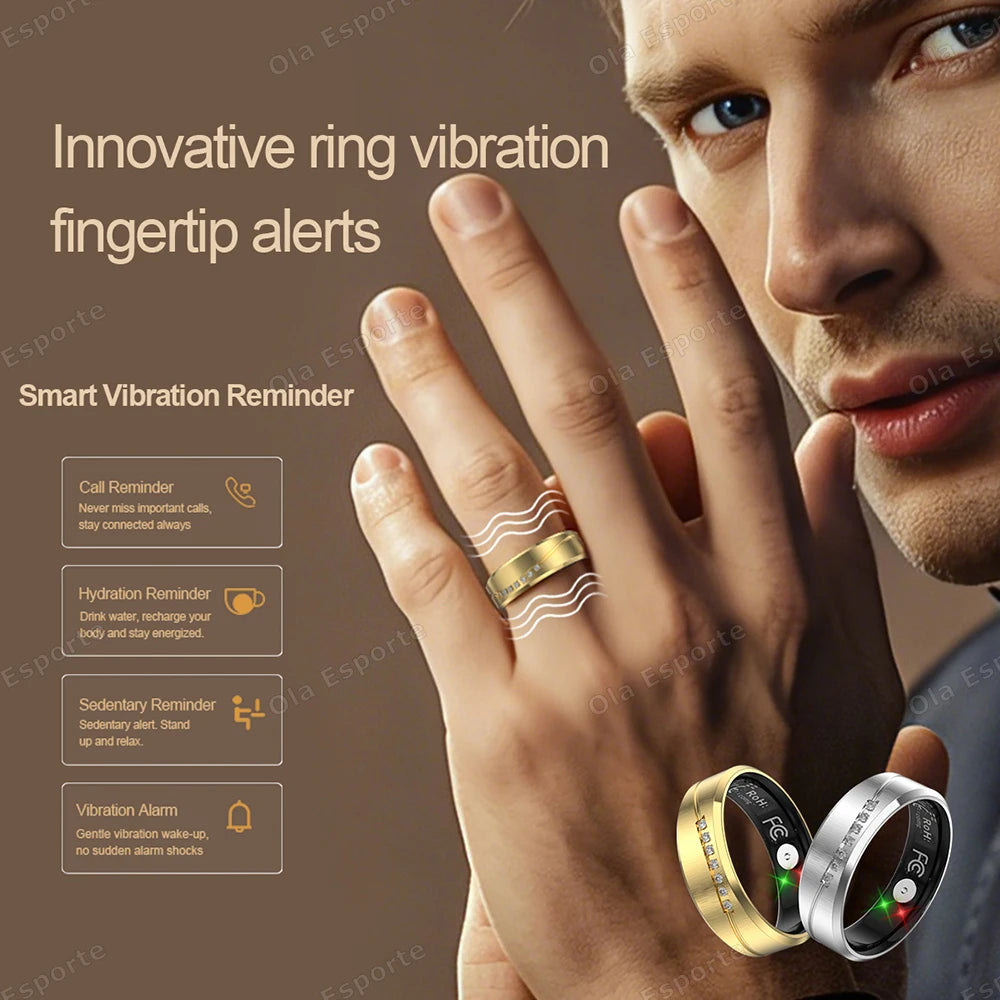 Smart Ring – Heart Rate, Sleep & Activity Tracker | Waterproof