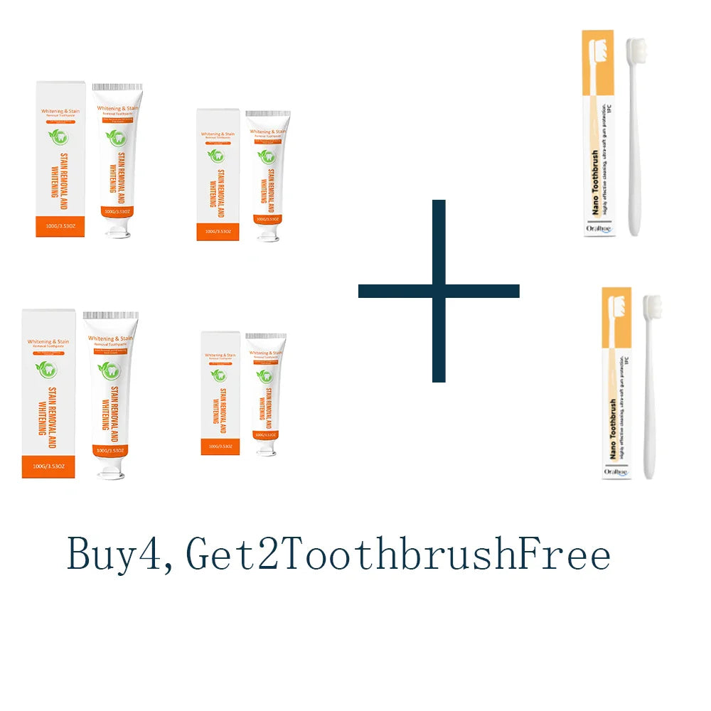 Mild Cleansing Toothpaste – Fresh Breath & Bright Teeth 100g