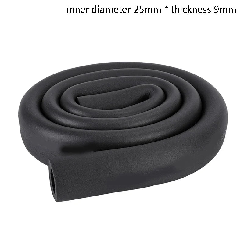 1.8M Rubber Foam Pipe Insulation Sleeve | Waterproof & Thermal