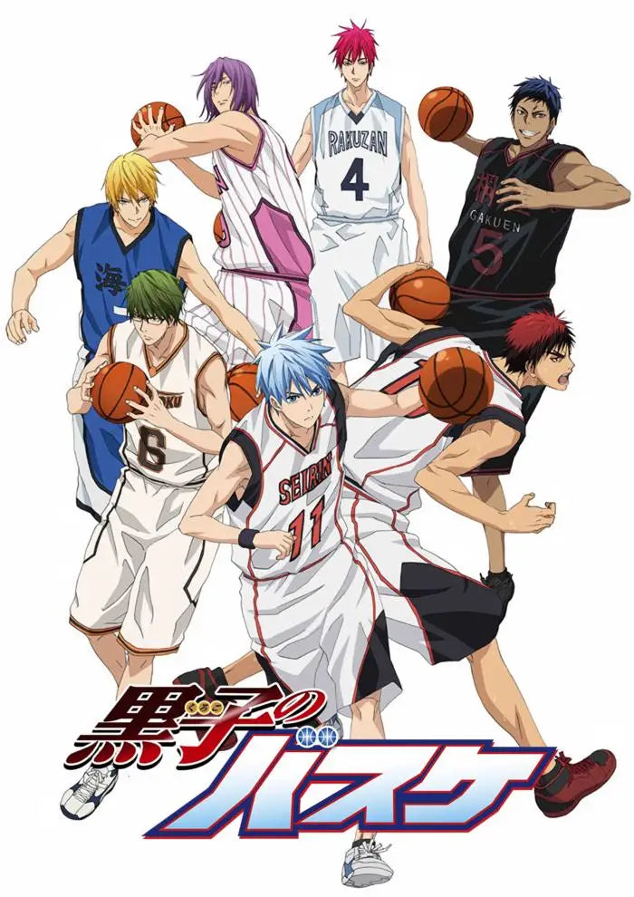 Kuroko No Basket Anime Canvas Wall Art Minimalist Poster