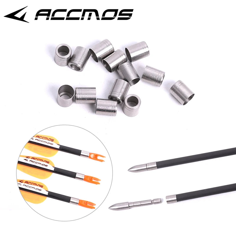 Archery Arrow Collars Stainless Steel Explosion-proof Ring Accessory