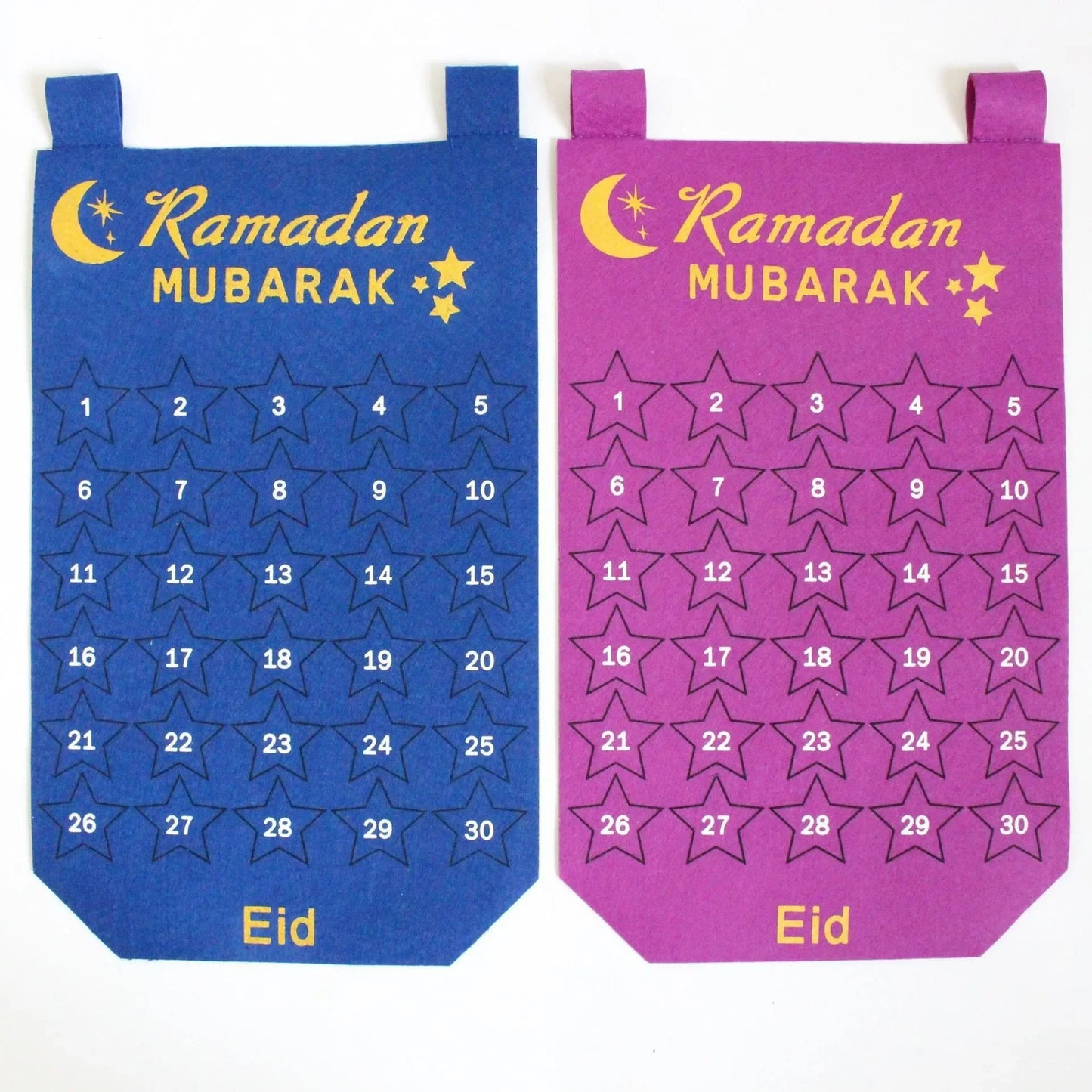 Ramadan Mubarak Countdown Calendar | Eid Wall Decor Gift Ramadan Wall Calendar Peaceful Pleasures Health and Wellness
