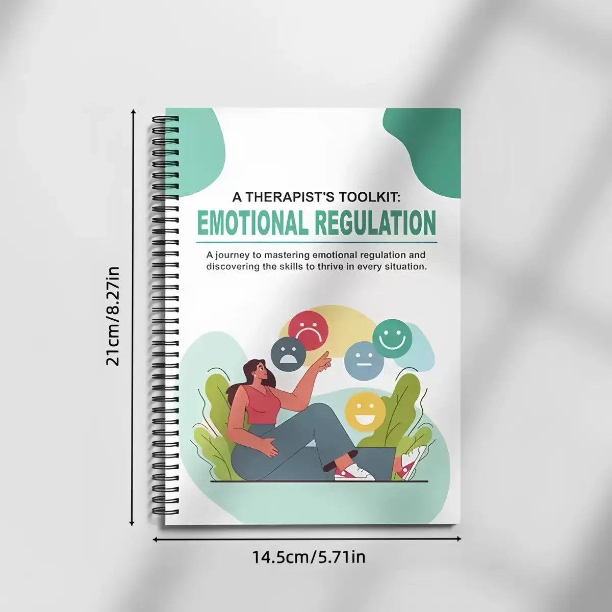 Emotional Regulation Workbook Adults Teens Therapist Guided Mental