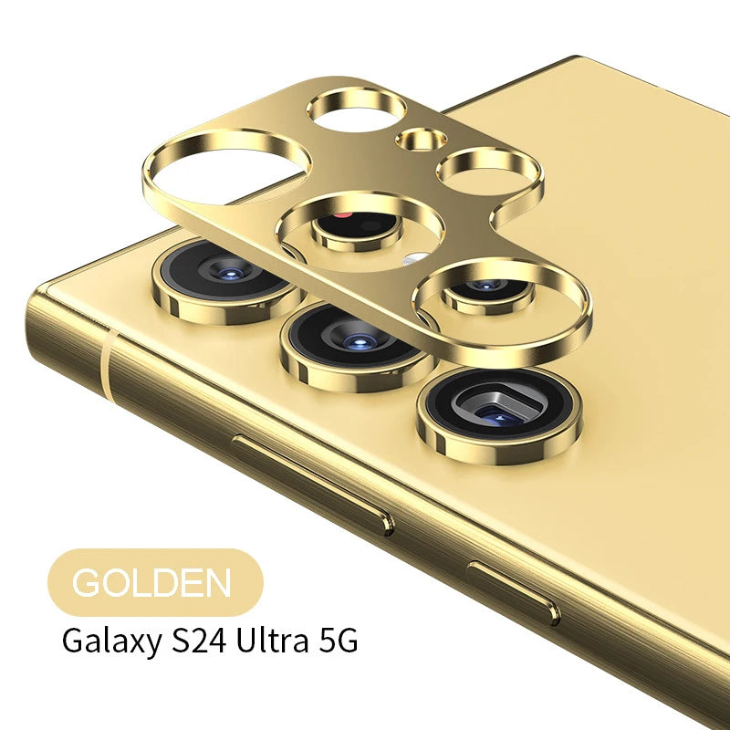 Mobile Phone Camera Protective Film For Samsung Galaxy S25 ultra Case S24ultra Accessories S25 Plus For Samsung S24 Case Peaceful Pleasures Health and Wellness Golden for S24ultra