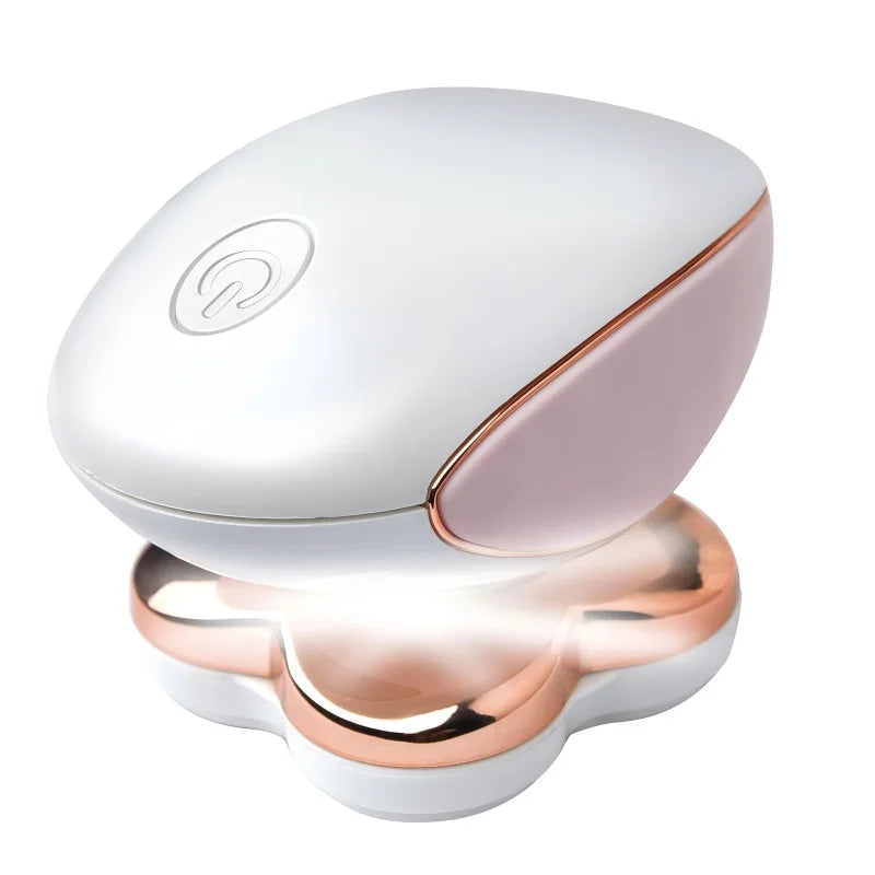 Waterproof facial hair trimmer and facial cleansing machine - USB rotating charging mini portable hair removal device Peaceful Pleasures Health and Wellness