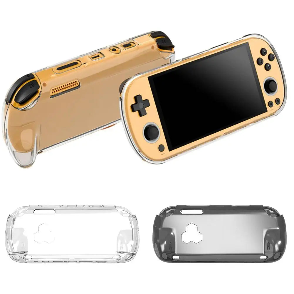 For TRIMUI Smart Pro S Handheld Protective Shell TPU Transparent Soft Rubber Shell Shockproof Cover Game Accessories Peaceful Pleasures Health and Wellness
