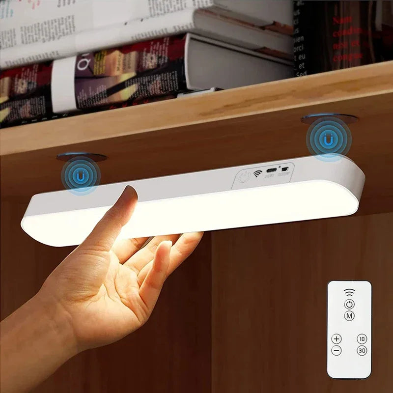 Magnetic LED Night Light Desk Lamp USB Rechargeable Dimming Table Lamp Computer Study Office Reading Stand Light for Bedroom Peaceful Pleasures Health and Wellness