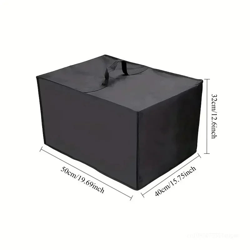 Portable Waterproof Microwave Cover Heat-Resistant Oxford Nylon Dust Cover Reusable Air Fryer Cover Case Dustproof Protective Peaceful Pleasures Health and Wellness