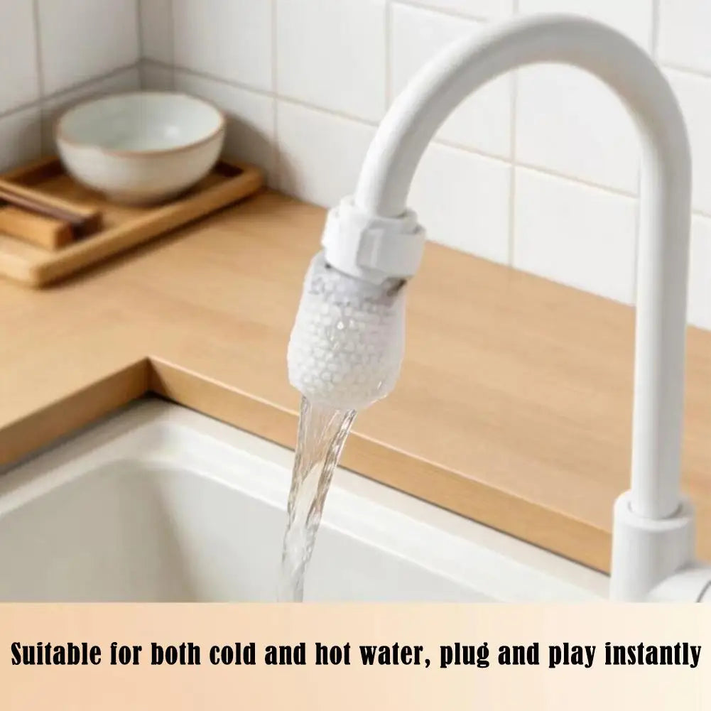 Disposable Faucet Water Filter Cotton Bag, Universal Tap Water Purifier for Removing Sediment Anti-Splash Kitchen Tools Peaceful Pleasures Health and Wellness