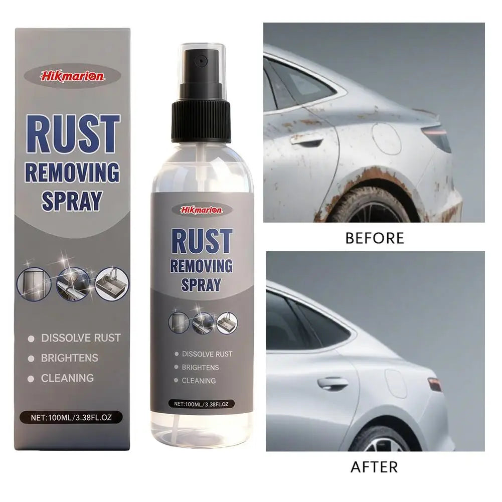 Universal Rust Remover Revitalizing Spray for Car Wheels & Metal Surfaces, Strong Decontamination, Smooth & Reliable Peaceful Pleasures Health and Wellness