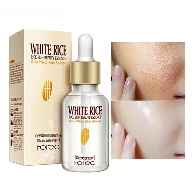 White Rice Face Serum – Pore Shrinking & Brightening Peaceful Pleasures Health and Wellness
