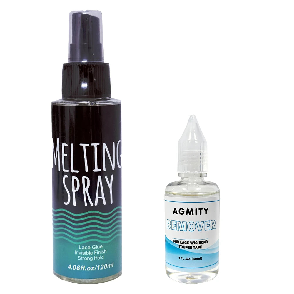 Wig Glue Remover & Melt Spray Set | Waterproof Adhesive Remover