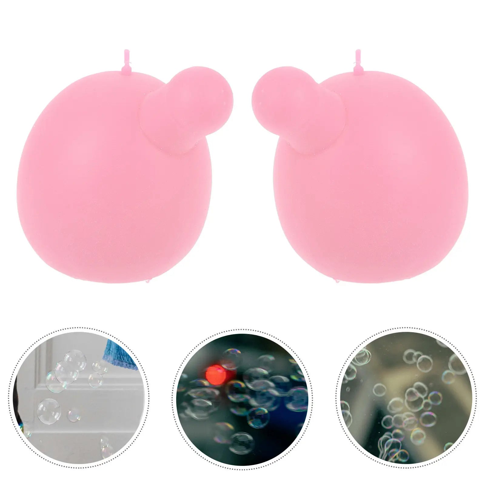 10Pcs Bubble Core PVC Squeeze Ball Insert Bubble Core Press Insert for Stress Relief DIY Crochet Sensory Accessories Peaceful Pleasures Health and Wellness