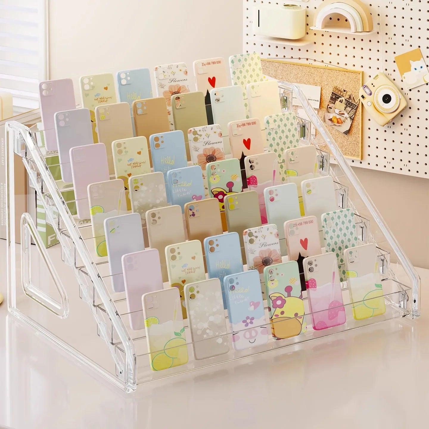Clear Acrylic Makeup & Jewelry Organizer – Desktop Storage Box