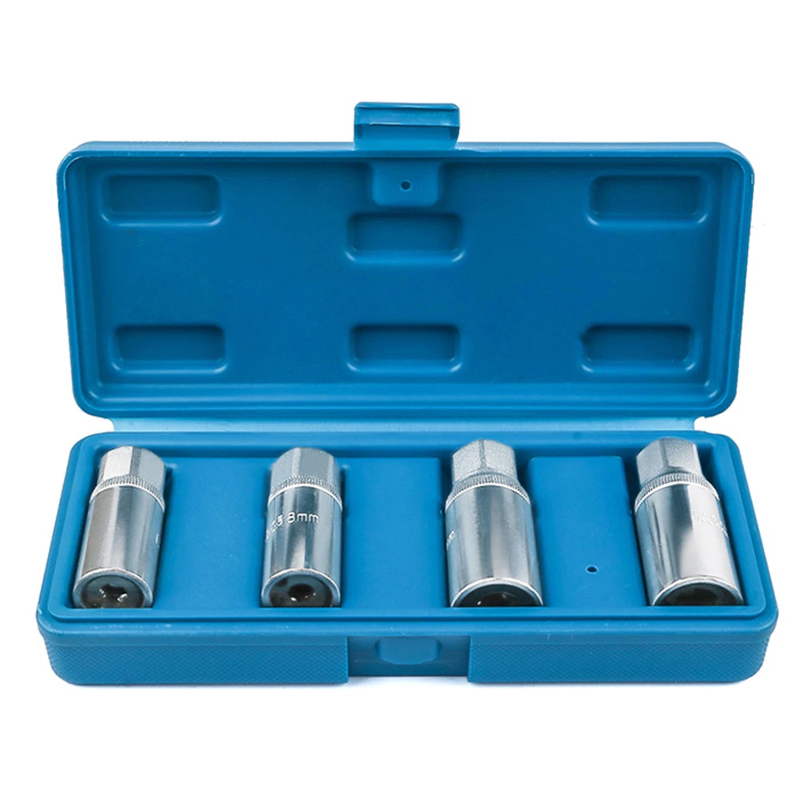 4 Pieces Stud Extractor Set Broken Stud Removal Socket Metric Stud Remover Tool Stud Puller Sockets 6/8/10/12mm Peaceful Pleasures Health and Wellness 4PCS