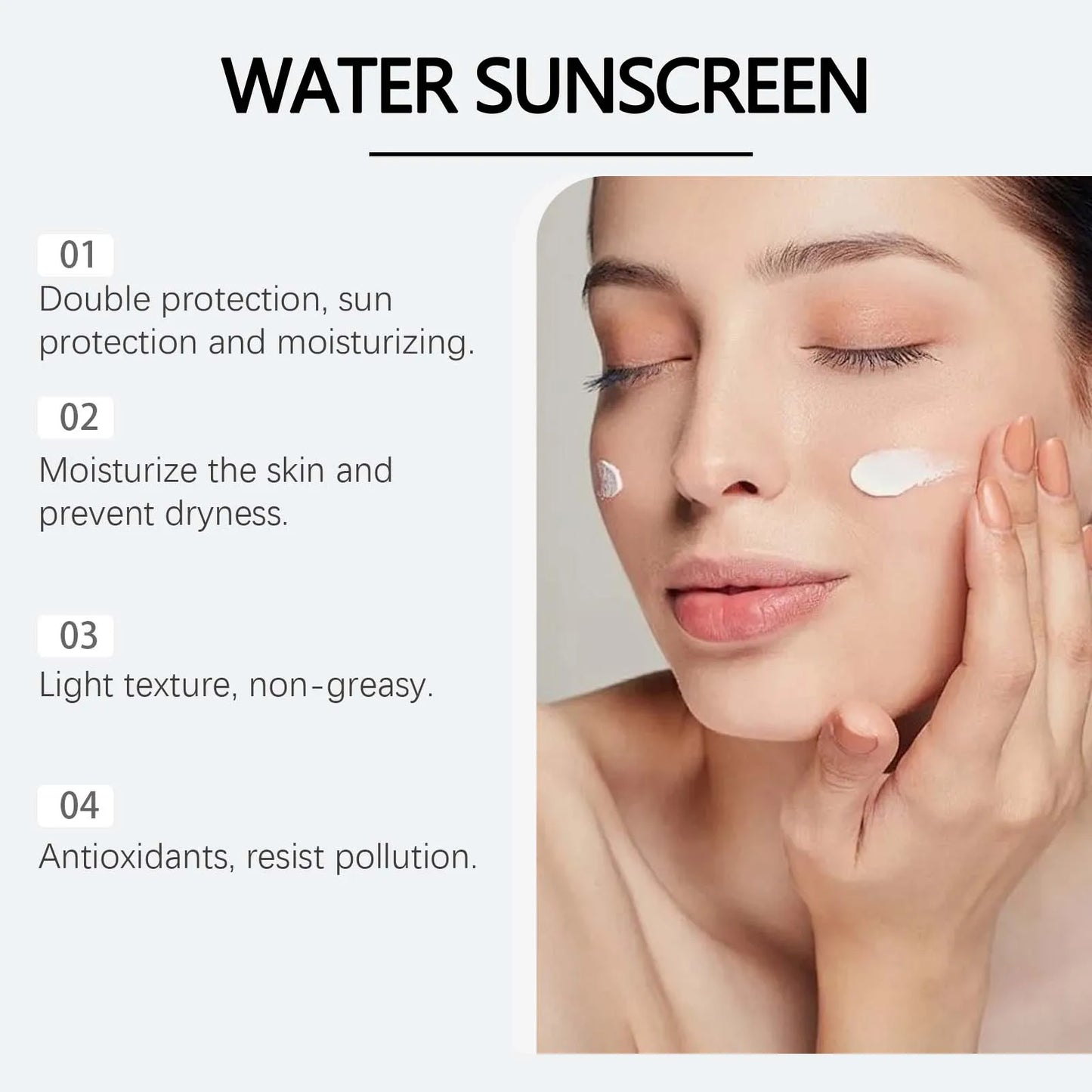 Sunscreen Cream Stick Spf 50+ Anti Oxidant UV Oil-Control Concealer Nourishing High Sun Protection Isolation Cream for Face Body Peaceful Pleasures Health and Wellness