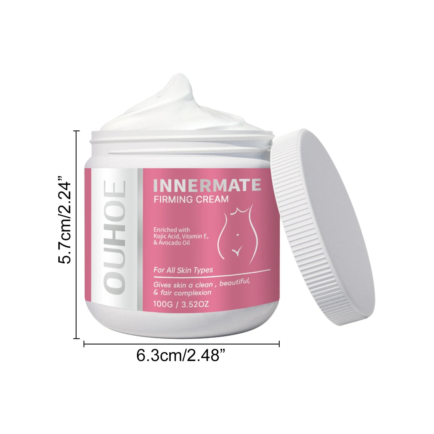 Dark Spot Corrector Body Brightening Cream – Kojic Acid, Vitamin E