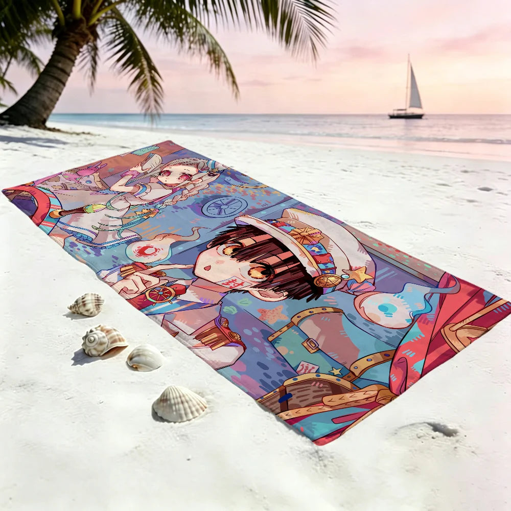 Toilet-Bound Hanako-Kun Anime Quick Dry Beach Towel Anime Beach Towel Peaceful Pleasures Health and Wellness
