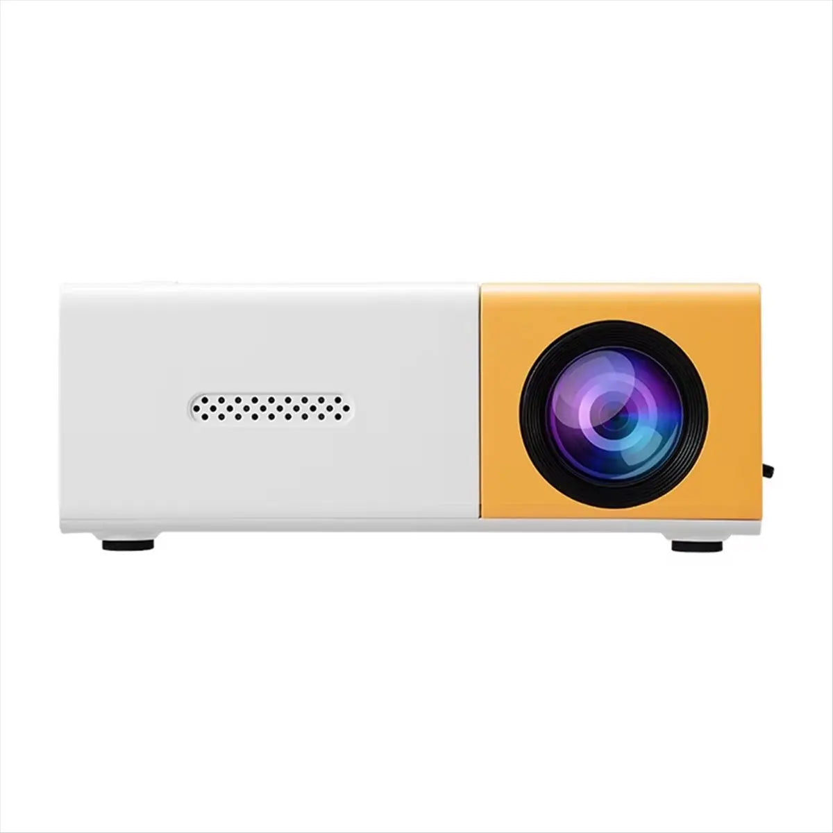 Delighted- Portable Mini Projector with Full HD 1080P Support -Includes Remote Control, USB-Powered, Ideal for Smartphones Peaceful Pleasures Health and Wellness