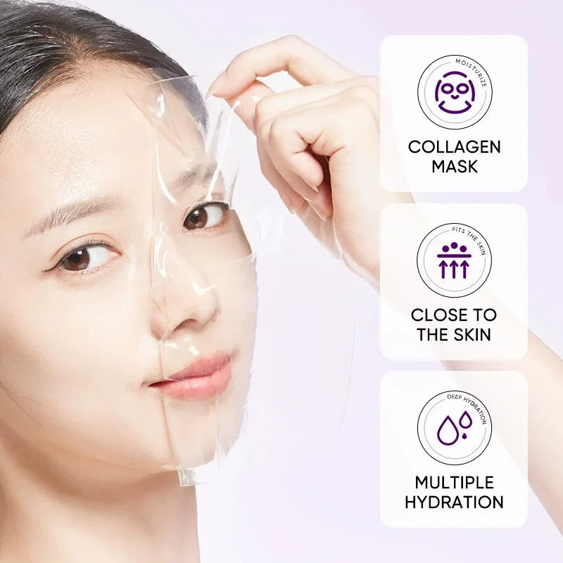SADOER Collagen Facial Mask – Hydrate, Firm & Brighten Skin