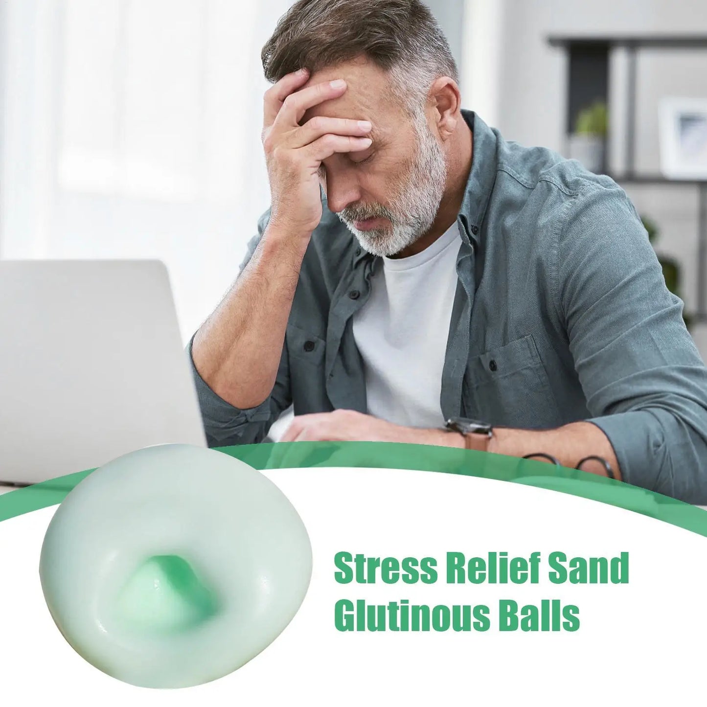 Soft Fidget Sensory Squeeze Ball | Mochi Texture Stress Toy