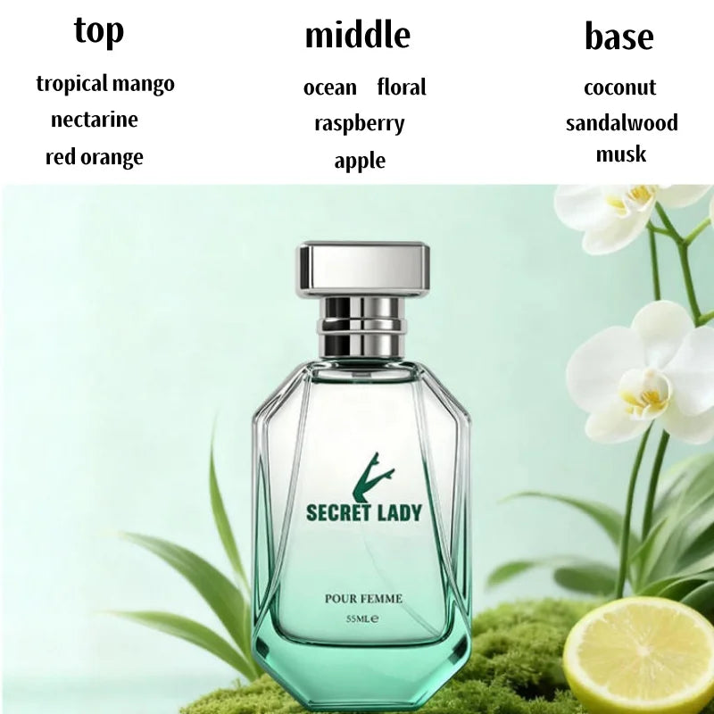 Eelhoe Floral Fruity Women's Perfume | Rose Jasmine Grapefruit 55ml