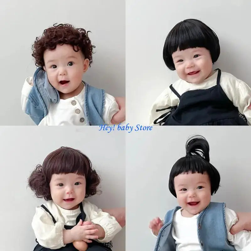 Baby Girls Hairpiece Headwear Cosplay Cap | Ages 0–3 Years