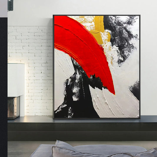 Personalized Gifts ，Hand made Abstract Oil Painting Wall Art, Modern large wall picture, Living Room Art, Acrylic Canvas Peaceful Pleasures Health and Wellness