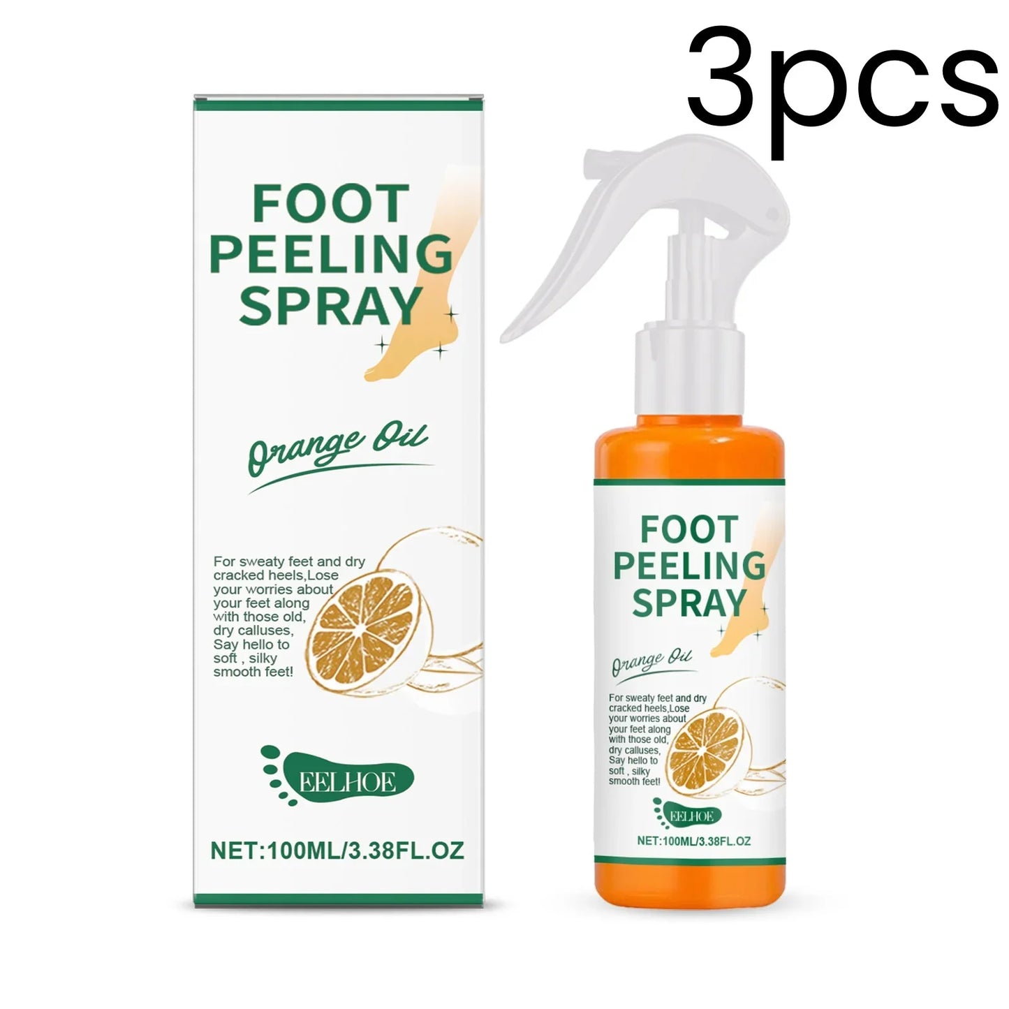 EELHOE Foot Peeling Spray – Exfoliate & Moisturize Dead Skin
