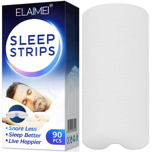 Mouth Tape Sleep Strips 90pcs – Nasal Breathing & Quieter Sleep Sleep Mouth Strips Peaceful Pleasures Health and Wellness