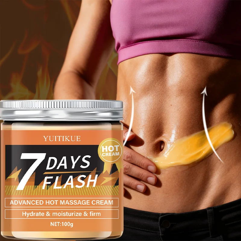 YUITIKUE 7-Day Hot Sculpting Cream 100g | Firm & Moisturize Body Sculpting Cream Peaceful Pleasures Health and Wellness