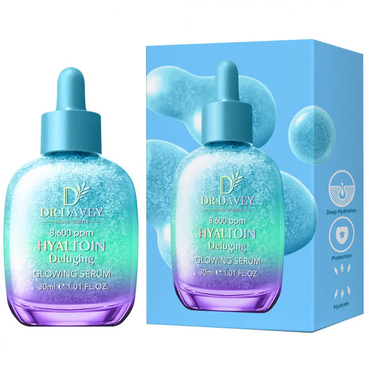 DR.DAVEY 30ml Hyaluronic Glow Face Serum | Unisex Moisturizer Hydrating Face Serum Oasis Select