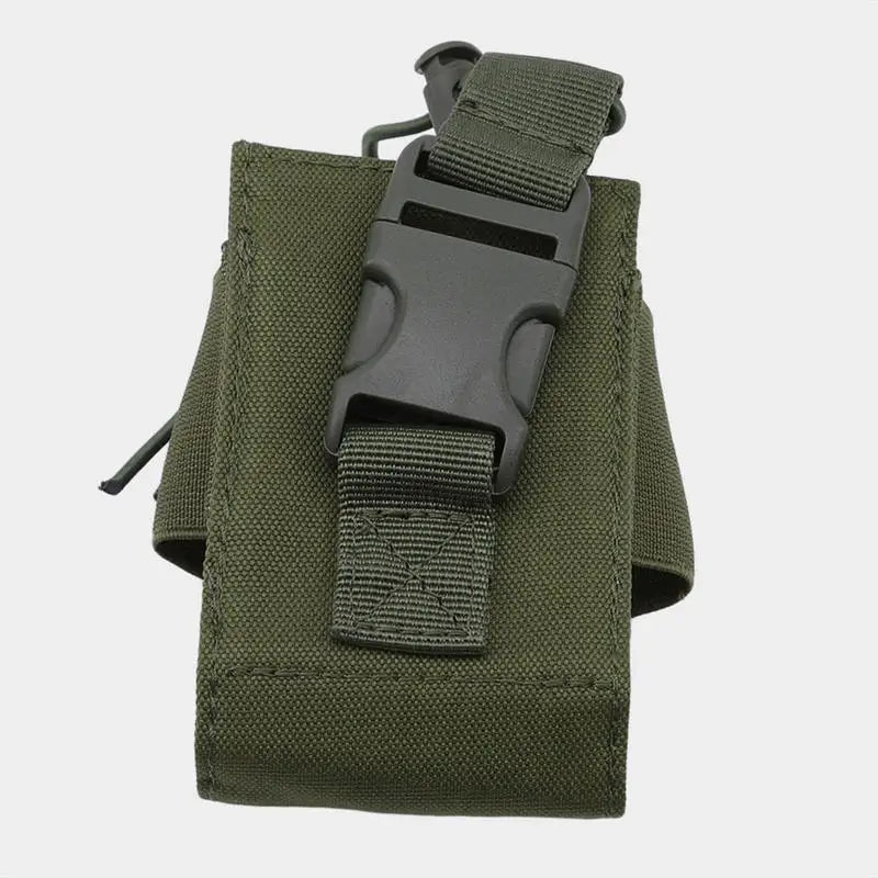 Tactical Molle Radio Walkie Talkie Holder Holster Portable Two-Way Radio Pouch Case for Outdoor Hunting Camping Activities Peaceful Pleasures Health and Wellness