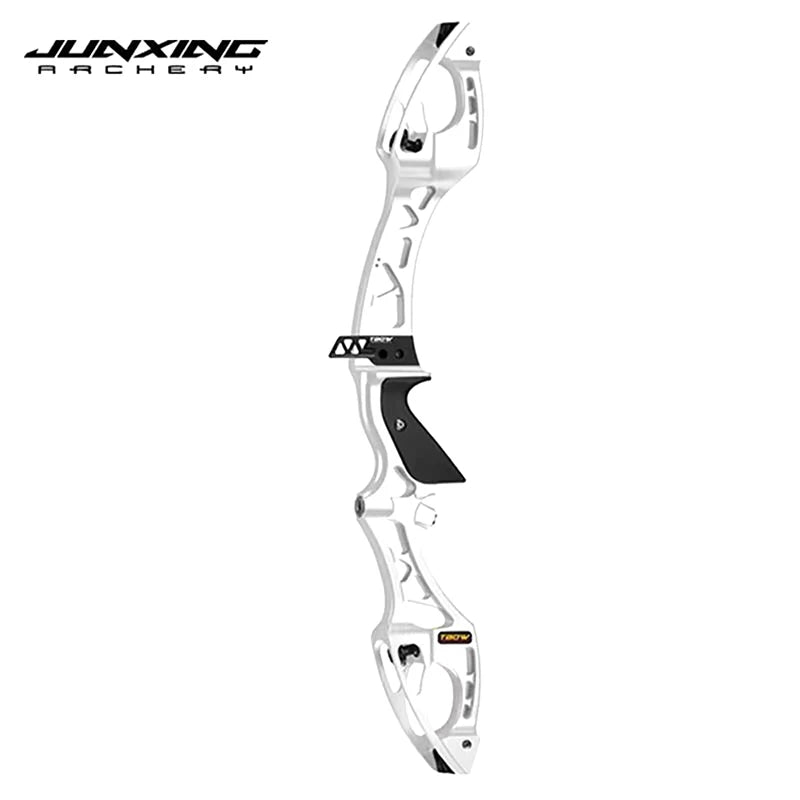 JUNXING H8 25-Inch Recurve Bow Right Hand Aluminum Riser F-interface